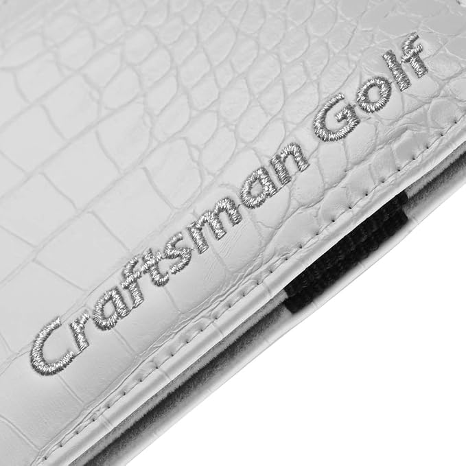 Craftsman Golf Crocodile Pattern Golf Scorecard Holder and Yardage Book Cover - Image 2