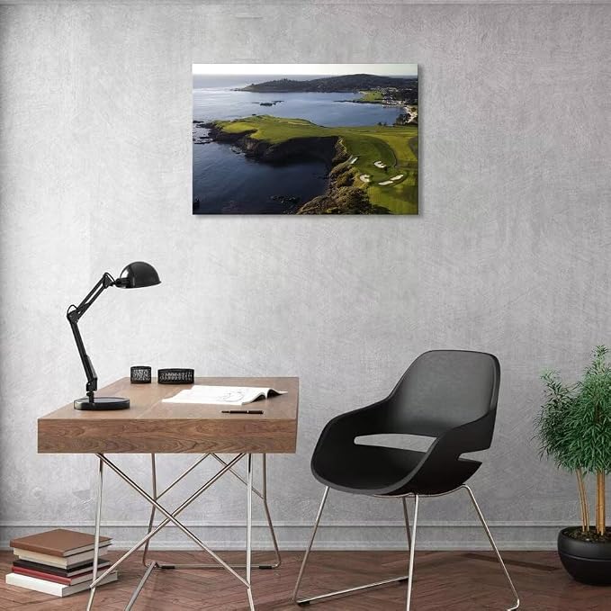 Pebble Beach Golf Course Wall Art Pictures - Image 2