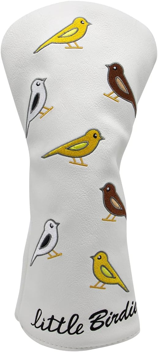 Golf Club Head Covers Birdie Driver Headcovers Fairway Wood Covers Hybrid Cover by ALIENNANAGolf
