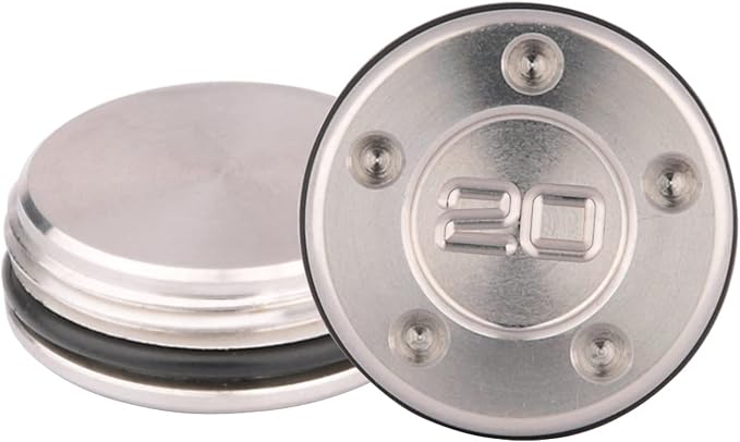 NA 2pcs Silver Number Golf Custom Weights - Image 3