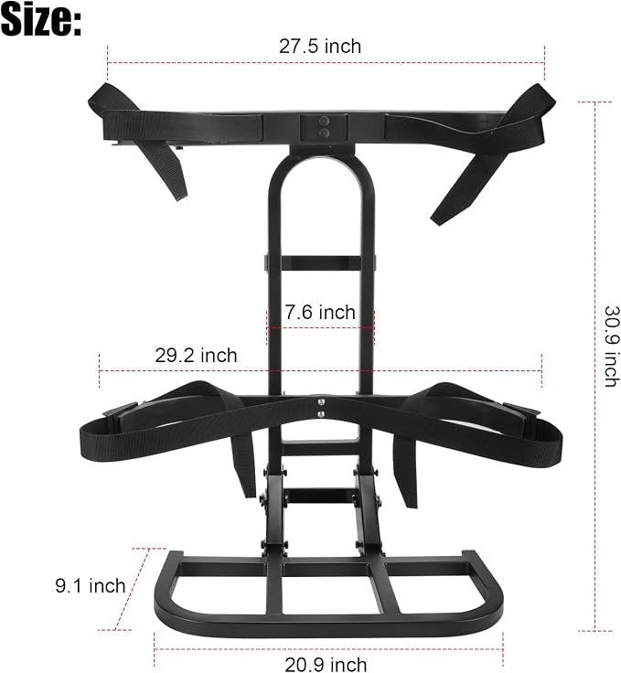 Roykaw Universal Golf Cart Rear Seat Bag Holder Compatible - Image 6