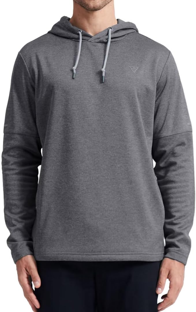 Hoodies for Men Golf Fleece Hooded Sweatshirts Dry Fit Athletic Lightweight - Image 2