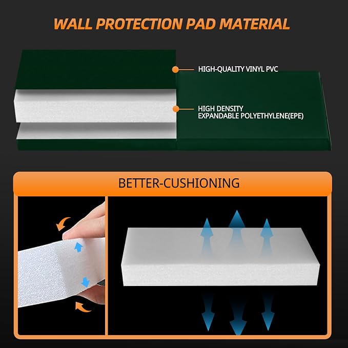 PROGOAL Gym Wall Paddings Basketball Court Wall Protection Pad - Image 3