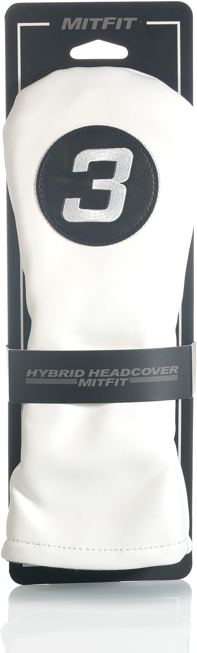 Single Headcover, Easy Slip-On Easy-Off Golf Club Head Cover, Fleece Lined by MitFit