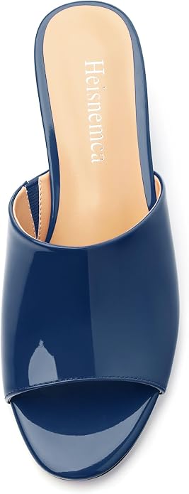 Wedge Sandals for Women Open Toe Wedge Heels Womens Matte High Heel Sandal - Image 3