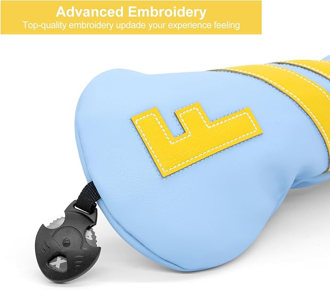 Golf Club Headcover for Driver Covers, Fairway Wood Covers, Hybrid Covers - Image 6