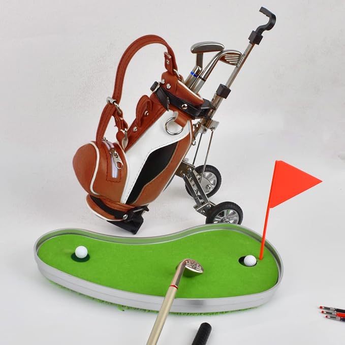 Dual-Purpose Creative Golf Pen Holder by Unknown