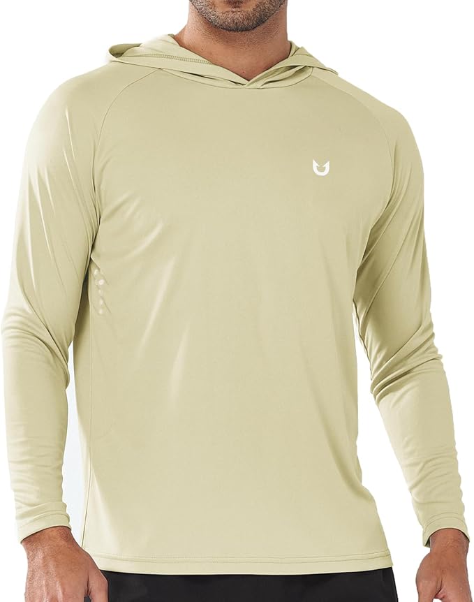 NORTHYARD Men's UPF 50+ Hoodie Shirts Long Sleeve Sun Protection Fishing Swim by NORTHYARD