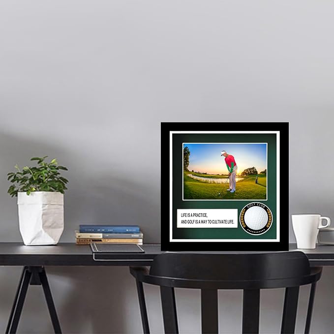 Golf Ball Case Display, 9.8"x8.6"Golf Ball Holder Display, Hole in One Display - Image 2