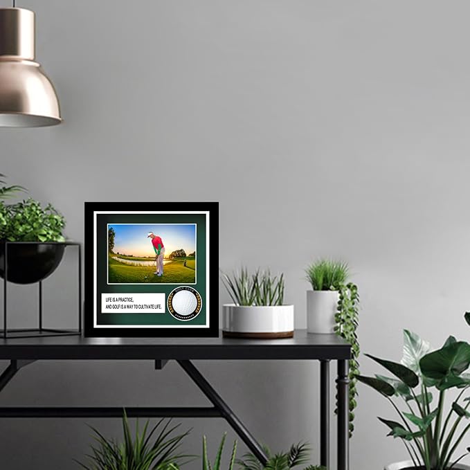 Golf Ball Case Display, 9.8"x8.6"Golf Ball Holder Display, Hole in One Display - Image 5