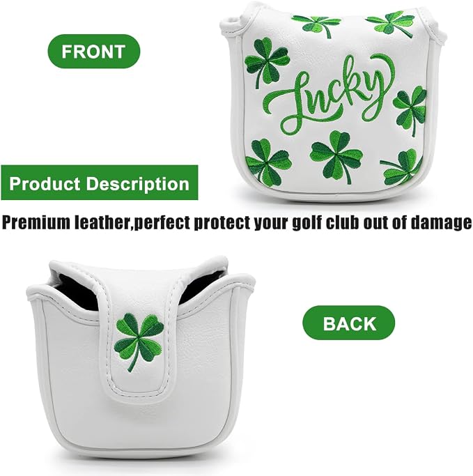 Golf Headcovers Live Lucky Golf Driver Covers Advanced Embroidery Fairway Wood - Image 8