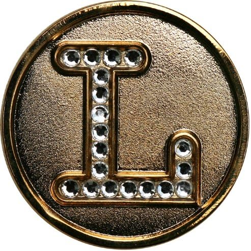 Monogram Initial Golf Ball Marker by Unknown