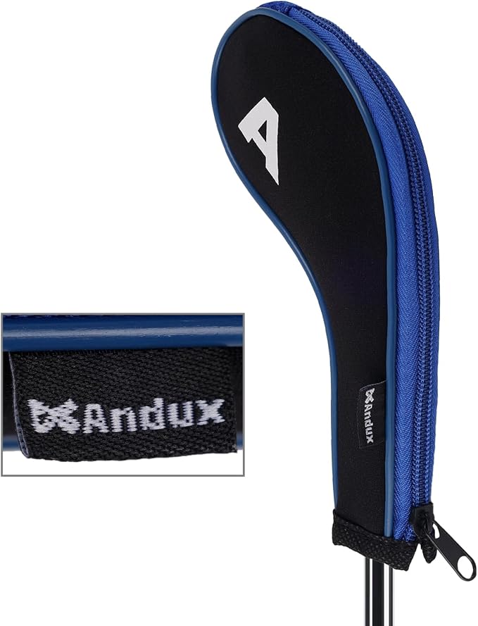 Andux Number Print Golf Iron Club Head Covers Long Neck - Image 3