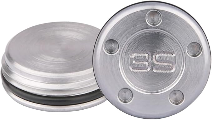 NA 2pcs Silver Number Golf Custom Weights - Image 3