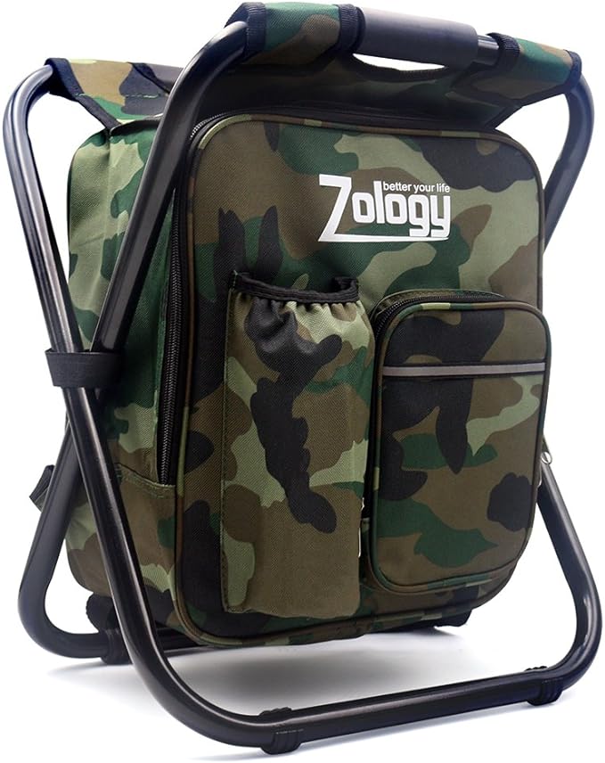 Folding Camping Chair Stool Backpack - Image 4