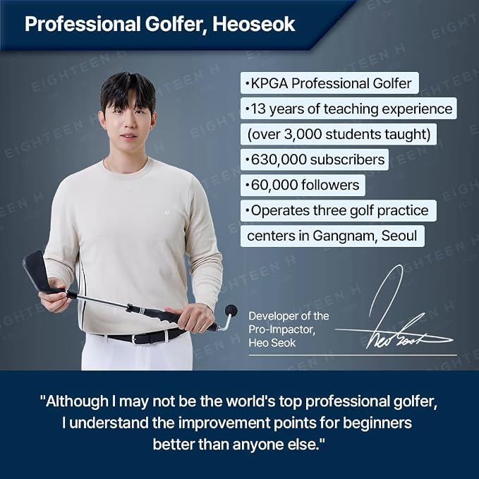Proimpactor Golf Swing Trainer New Pro Heoseok - Image 2
