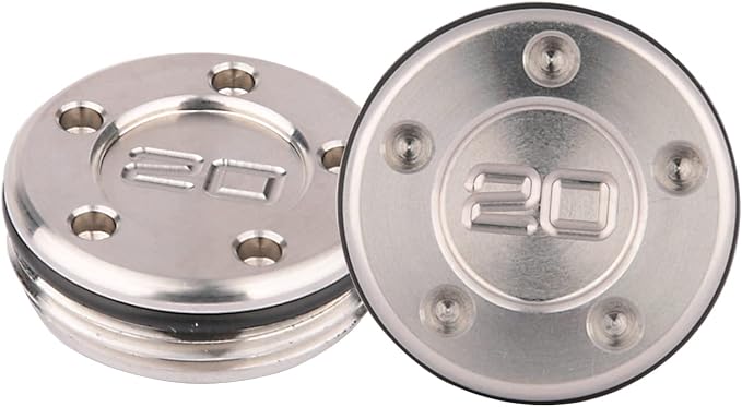 NA 2pcs Silver Number Golf Custom Weights by Unknown
