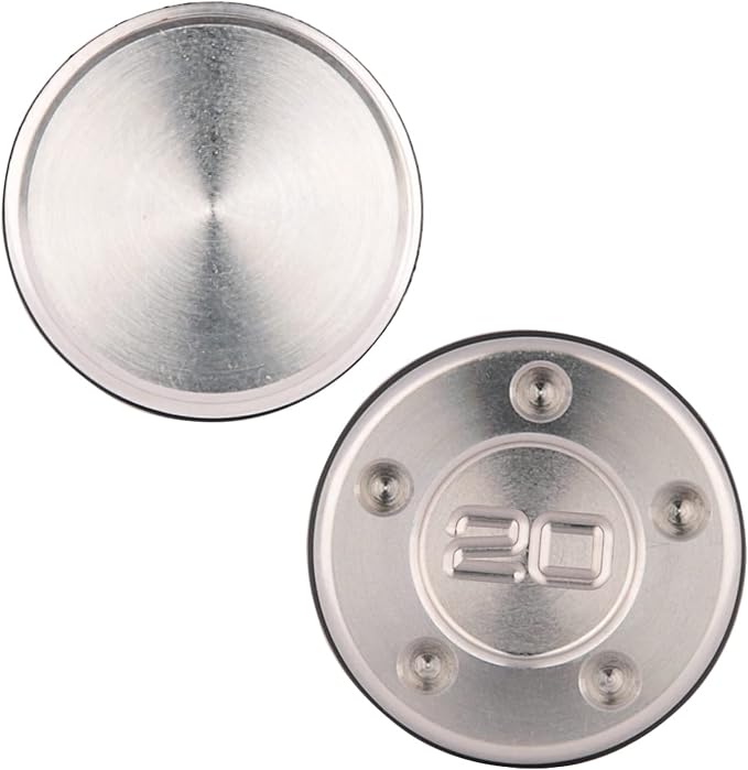 NA 2pcs Silver Number Golf Custom Weights - Image 4