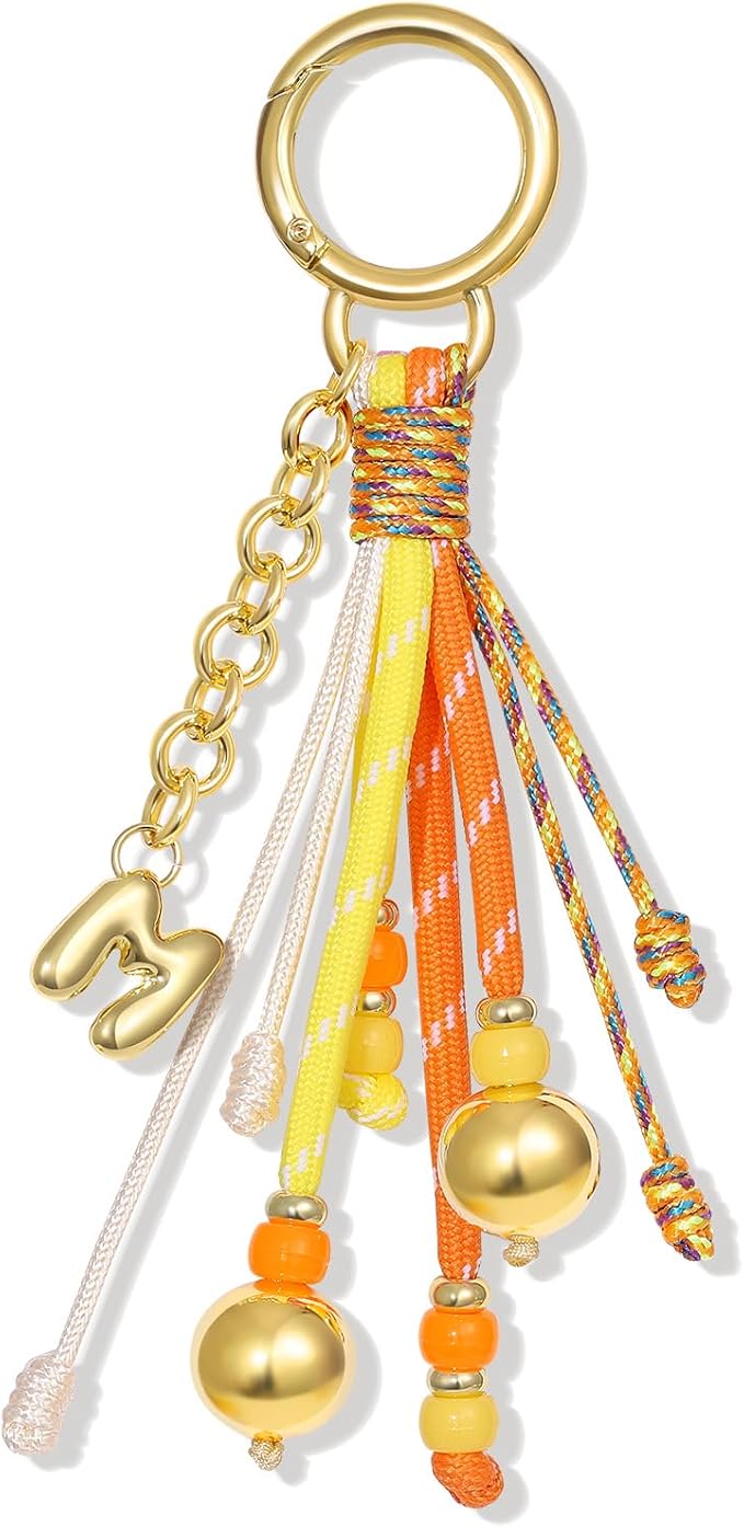 KissYan Christmas Initial Bag Charm by KissYanJewelry