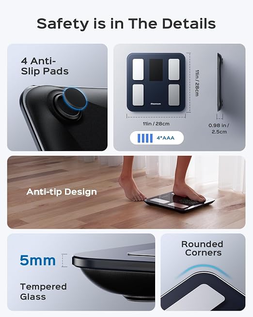 Smart Scale for Body Weight, FSA&HSA Eligible, Bathroom Digital Weighing Scale - Image 9