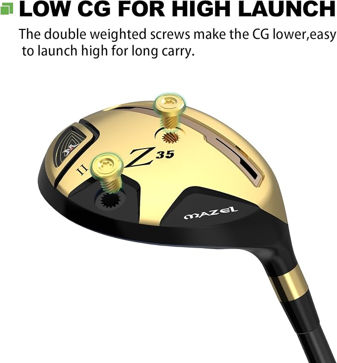 MAZEL Rescue Hybrid Golf Clubs for Men - Image 3
