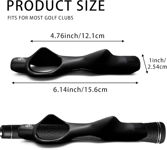 Golf Grip Trainer 2 Pack with Swing Correcting Arm Band, Golf Training Aid - Image 4