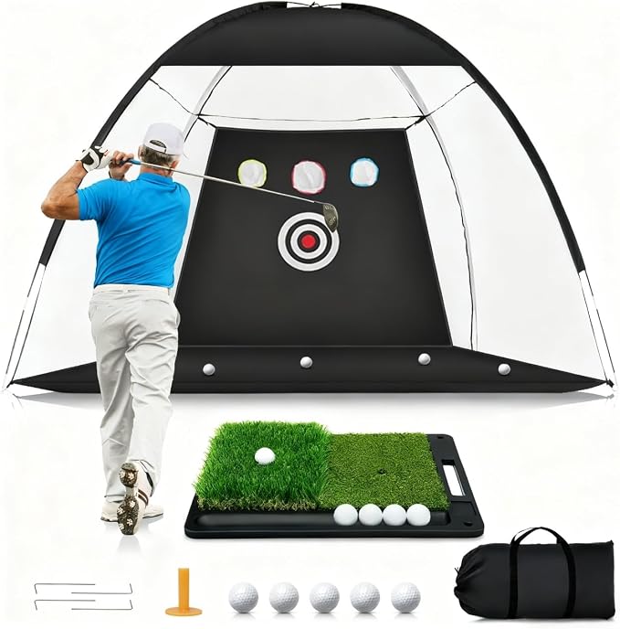 Golf Net, 10 x 7FT Golf Practice Nets by WelcometoYwitio