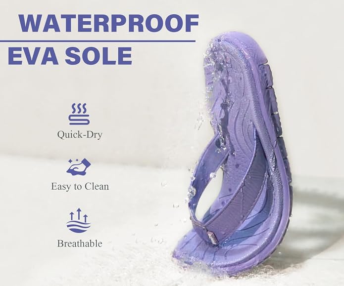 KuaiLu Comfortable Flip Flops for Women - Image 3