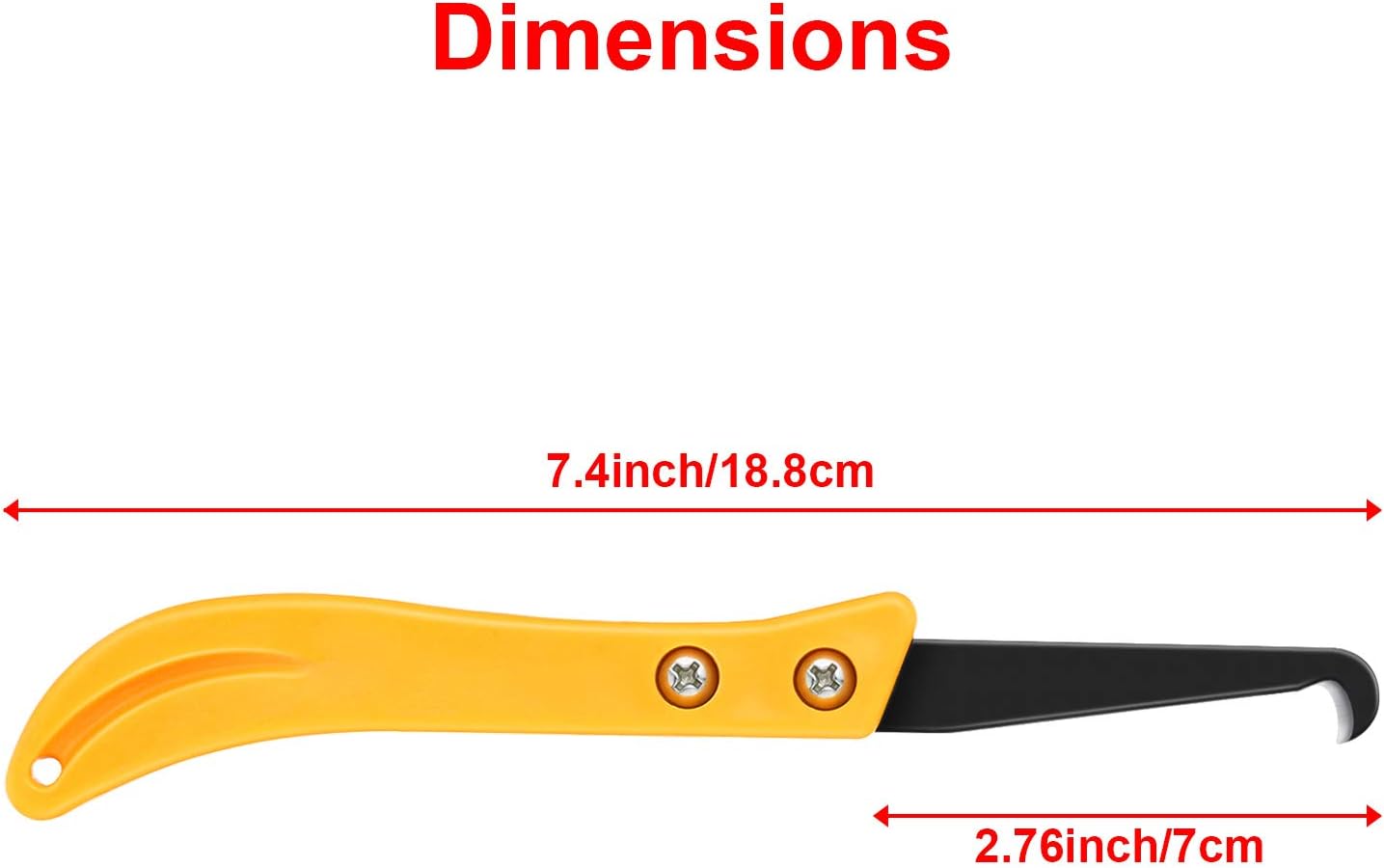 20 Pcs Hook Knife with 2 Pcs Handle, Grout Removal Tool Golf Grip Removal Tool Kit DIY Hook Blade for Regripping Golf Clubs Edges Caulking Accessories Kit