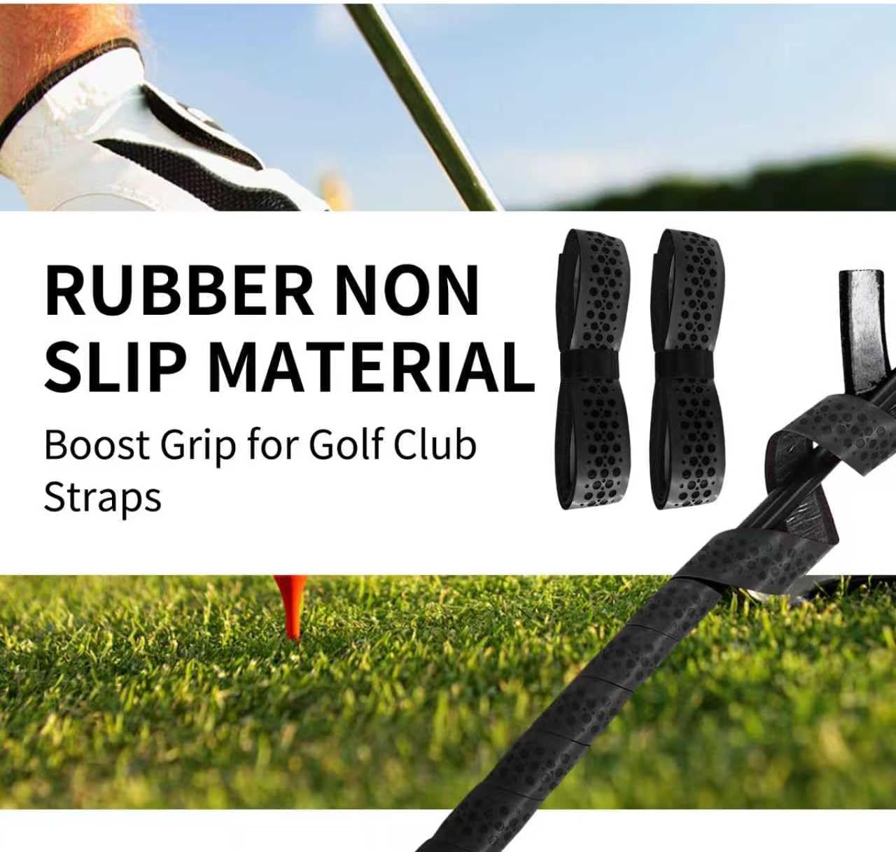 2 Pack Golf Grip Wrapping Tape, Quick Replacement with New Grip, Red Wrapped Golf Grip Strap for Golf Club Grips