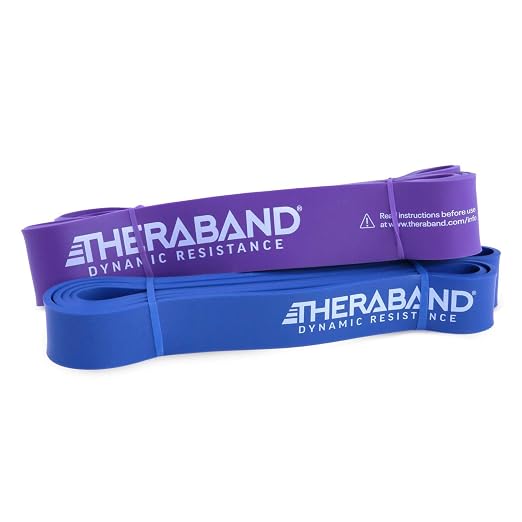 THERABAND High Resistance Bands, Injury Rehab, & Full Body Workouts, Stretch by TheraBand%E2%84%A2