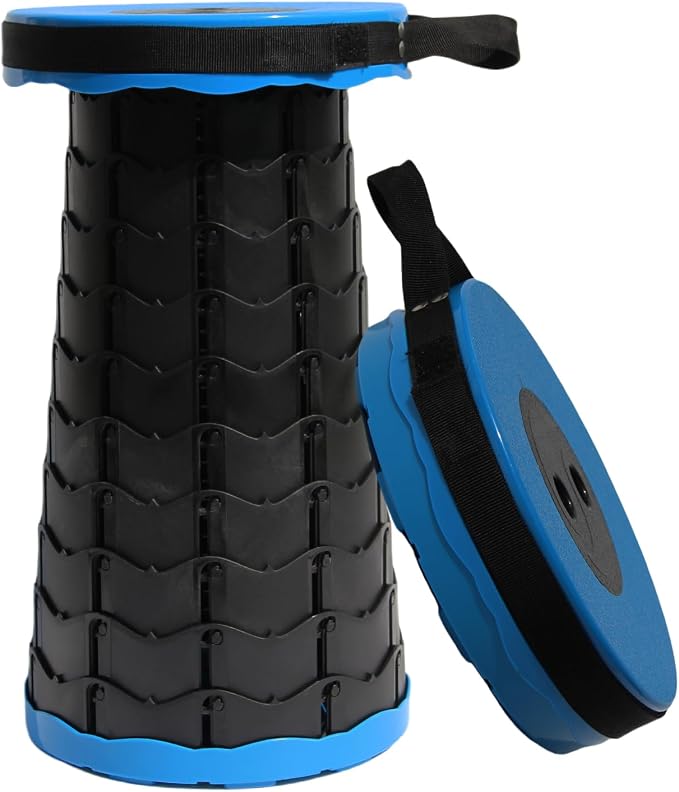 ALEVMOOM Upgraded Nylon Collapsible Stool by Wemakeitbetter
