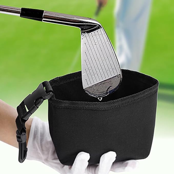 Golf Ball Cleaner Bag Club Cleaning Kit Waterproof Golf Ball Washer Pouch - Image 4