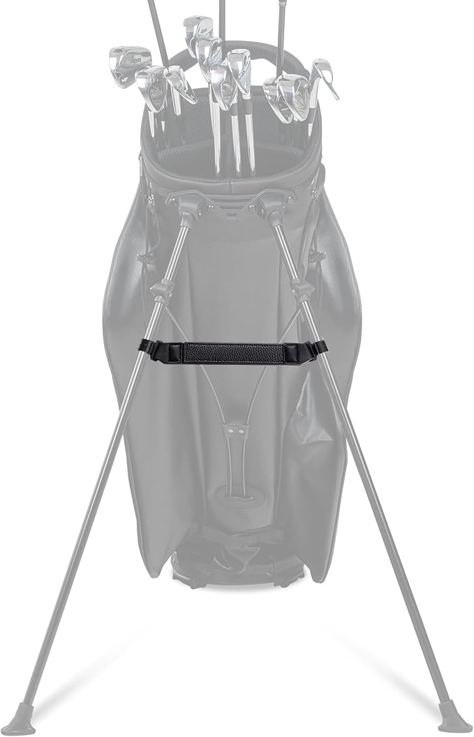 Big Teeth Golf Bag Accessories Leg Leather Strap, Stabilizer Strap, Equipment by BigTeeth