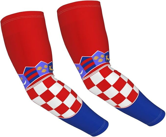 Cute Flag Arm Sleeves Cooling Sun Protection Sports Flag Sleeves by Unknown