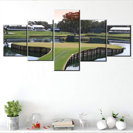 Golf Course Wall Art American Florida Golf Links Pictures by TUMOVO
