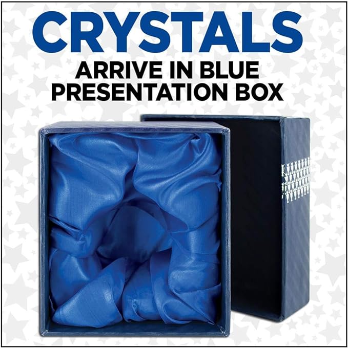 6" Jade Pyramid Crystal Award - Image 4
