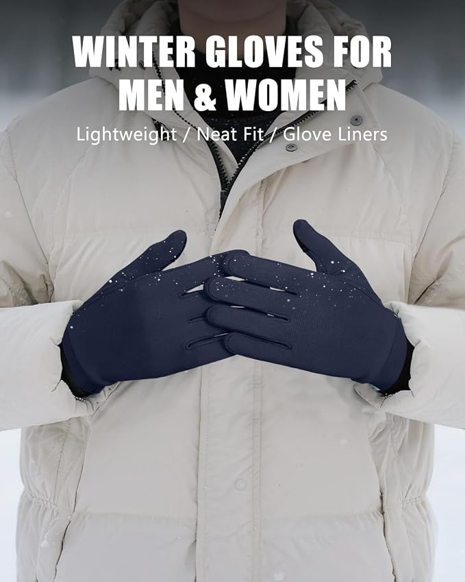 Aegend Lightweight Winter Gloves - Image 5