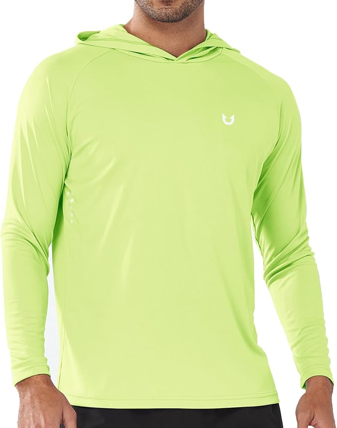 NORTHYARD Men's UPF 50+ Hoodie Shirts Long Sleeve Sun Protection Fishing Swim by NORTHYARD