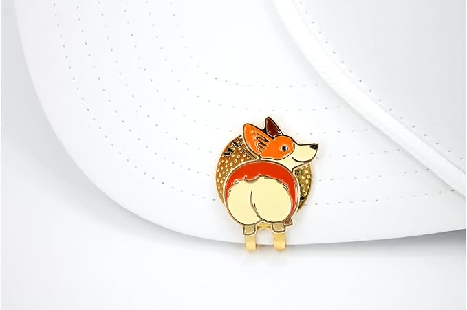 Funny Golf Ball Marker + Premium Magnetic Hat Clip | Unique Gift - Image 2