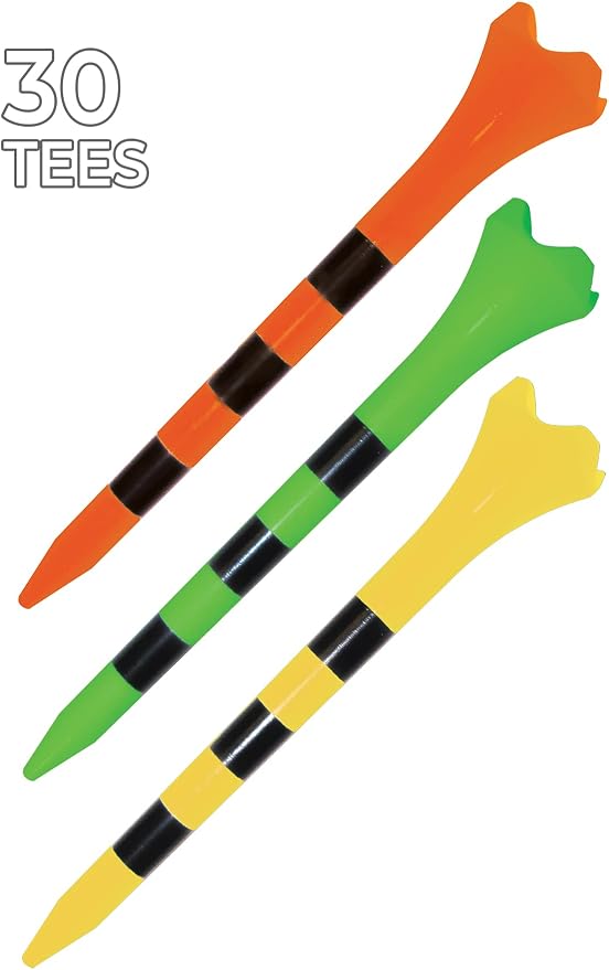Pride Performance 3-1/4" Striped Golf Tee - Image 2