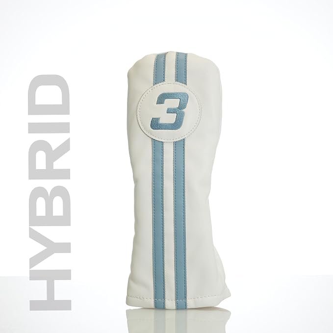 Single Headcover, Easy Slip-On Easy-Off Golf Club Head Cover, Fleece Lined - Image 2