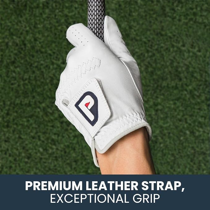 PUR3 Cabretta Leather Golf Gloves Men | Multi-Pack | Real Genuine Ultra Soft - Image 6