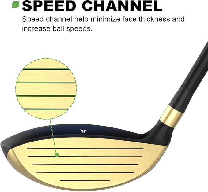 MAZEL Z35 Mens Golf Fairway Woods 3/5, Right Handed - Image 2