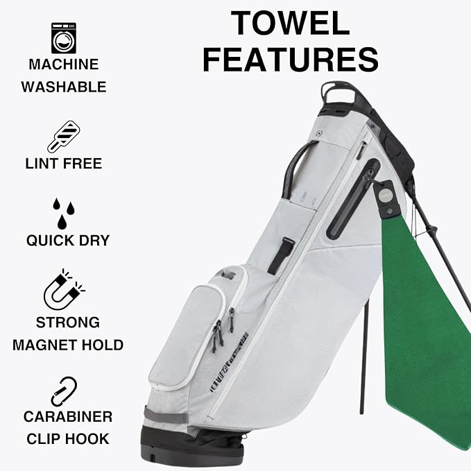 Magnetic Golf Towels for Golf Bags - Image 2