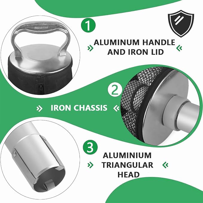 HOW TRUE Shag Bag for Golf Balls, Golf Ball Retriever - Image 3