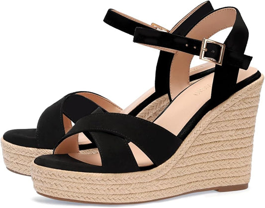 VICKI·VICKI Wedges for Women Platform Sandals Wedge Heels for Sandals by VICKI%C2%B7VICKI