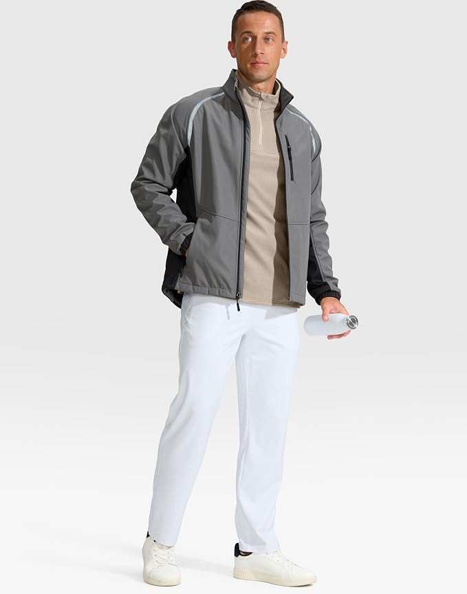 Pudolla Men's Quarter Zip Pullover - Image 5