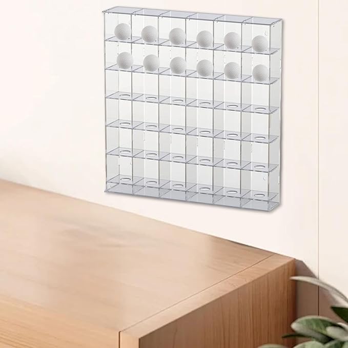 Acrylic Golf Ball Display Rack Storage Holder Case Collection Practical Clear - Image 3