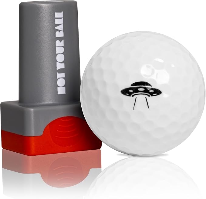 QUBI Golf Ball Stamp, Golf Ball Stamper, Self-Inking Golf Ball Stamp Marker to by QUBI